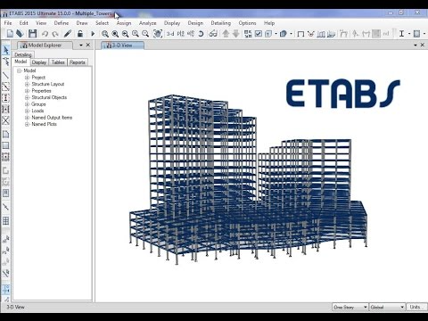 CSI ETABS Ultimate Software For Building