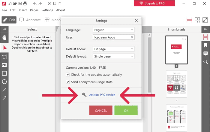 Icecream PDF Editor Full